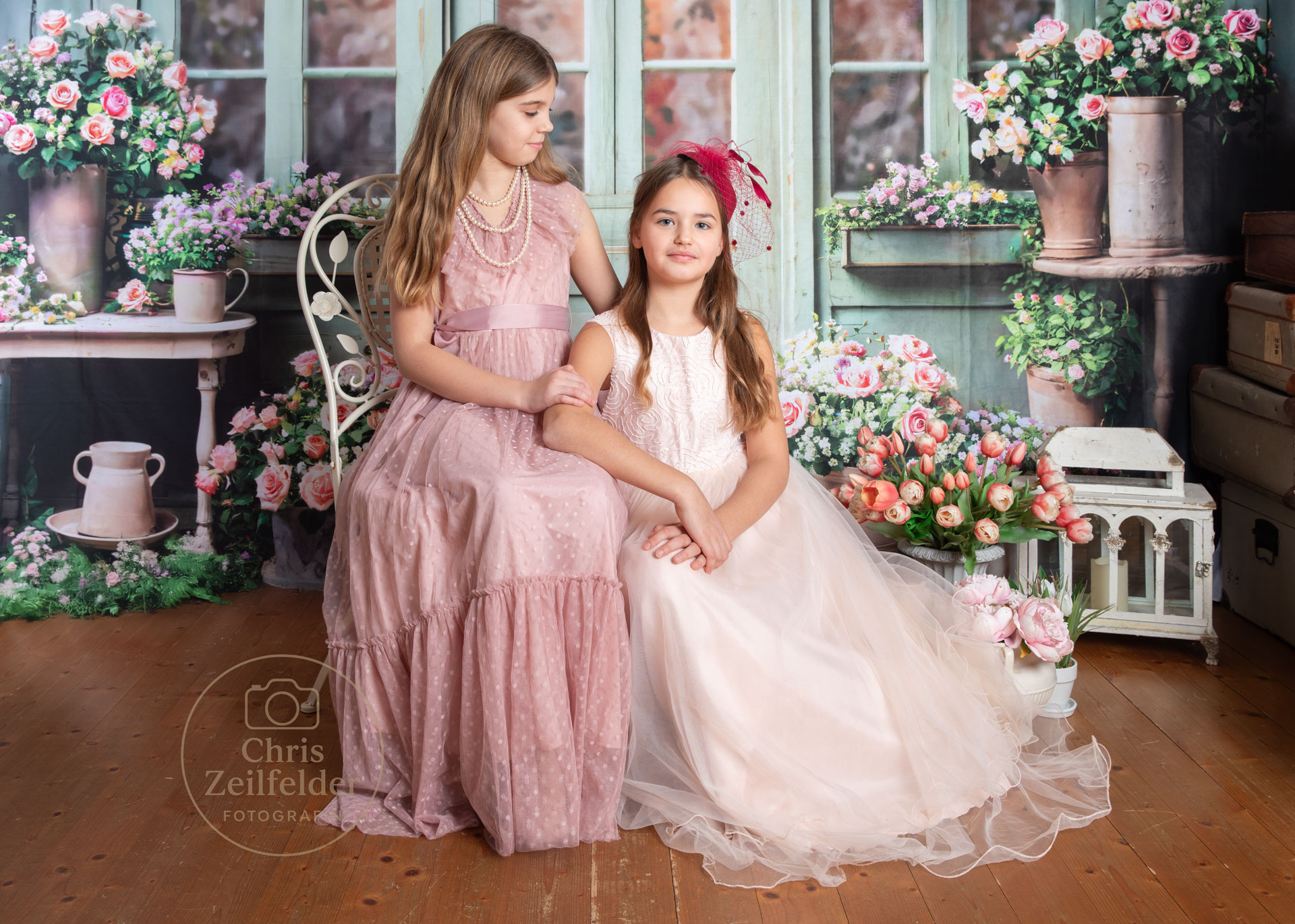 Studiobilder Freundinnen